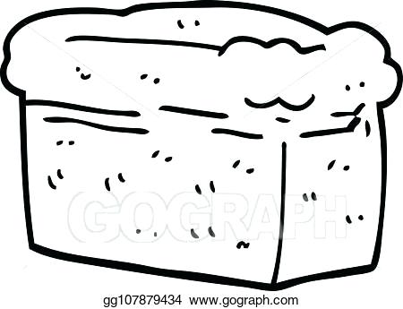 450x345 loaf of bread drawing pan loaf drawing bread black and white line