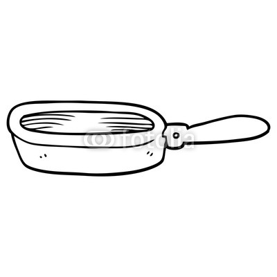 400x400 Line Drawing Cartoon Of A Frying Pan Buy Photos Ap Images