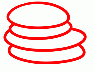 302x233 How To Draw How To Draw Pancakes