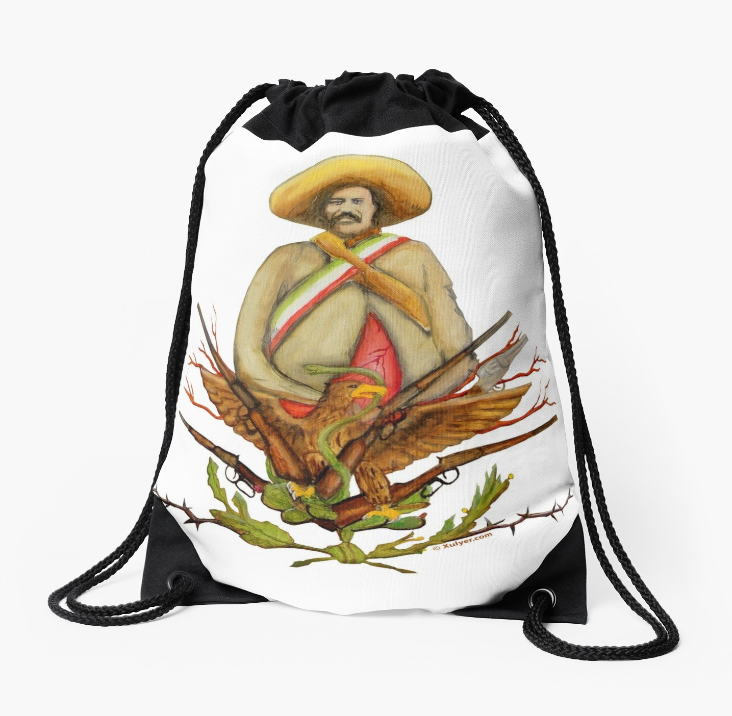 1435x1404 Presidente Pancho Villa Drawstring Bag