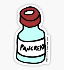 210x230 Pancreas Drawing Stickers Redbubble
