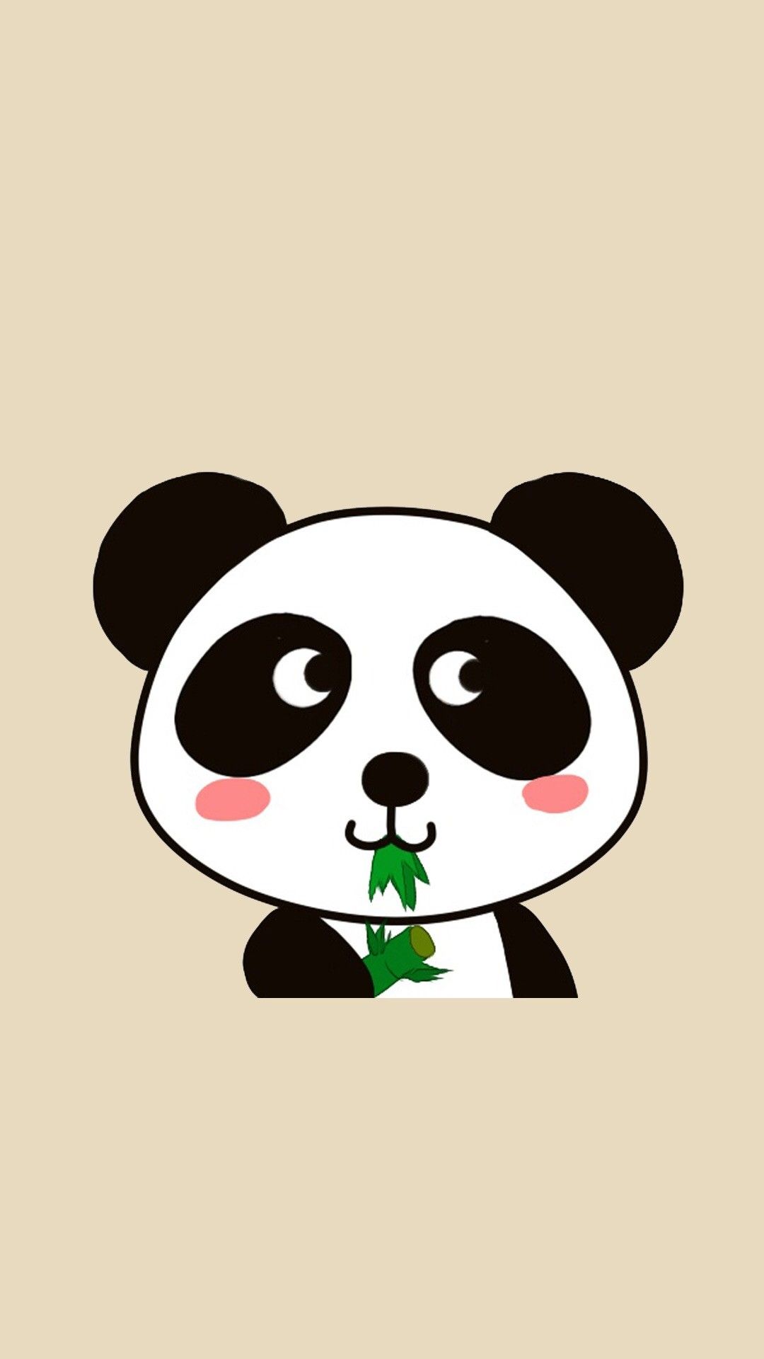 1080x1920 Drawing Panda Wallpapers
