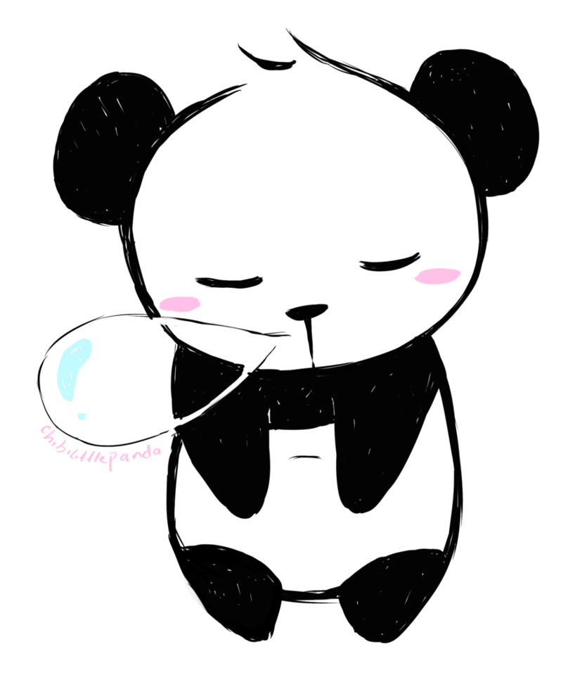 818x976 Drawing Pandas Chibi Transparent Png Clipart Free Download