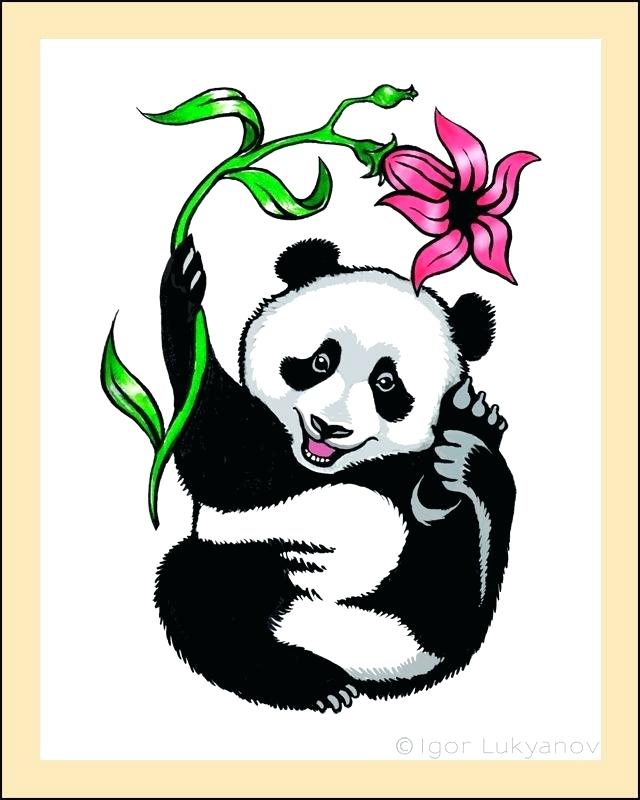 640x800 Drawing Of Panda Bear How To Draw Cute Cartoon Panda Bear Panda