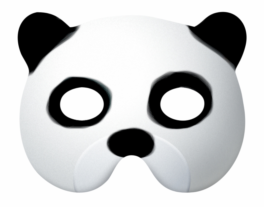 920x723 Mask Drawing Panda For Free Download Png Panda Bear