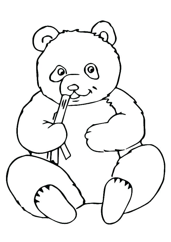 595x842 Panda Bear Coloring Pictures