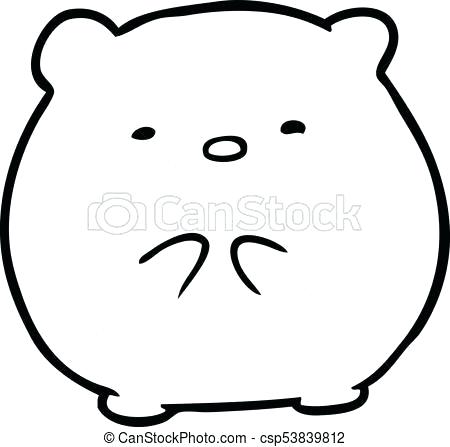 450x447 Cute Drawings Of Polar Bears Cute Polar Bear Holds A Sign Cute
