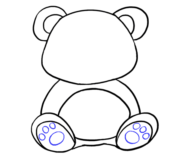 589x522 How To Draw A Panda Tutorial