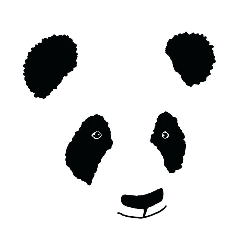 800x800 Drawn Panda Image Cute Panda Drawing Step
