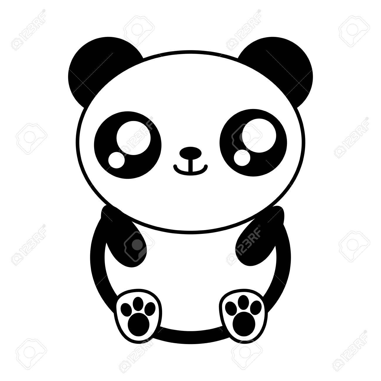 1300x1300 Huge Collection Of 'kawaii Panda Drawing' Download More Than