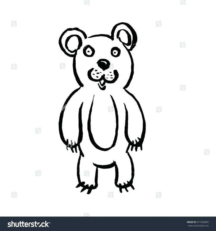 728x777 Draw Panda Bear How Easy Draw Panda Bear Step