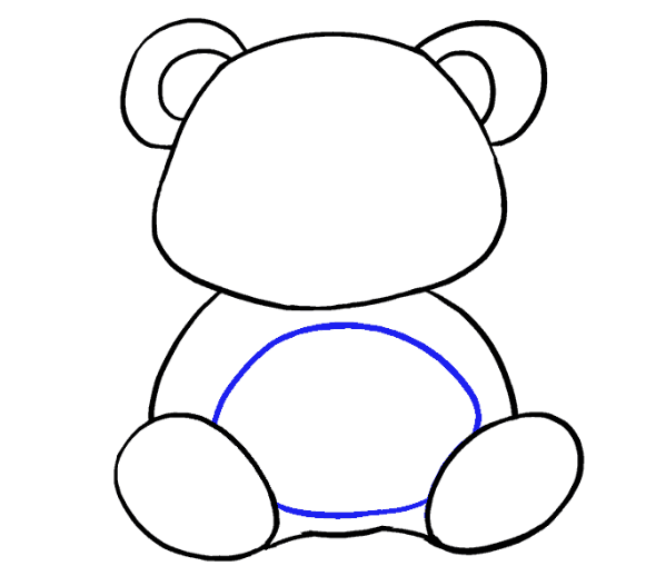 590x518 How To Draw A Panda Tutorial