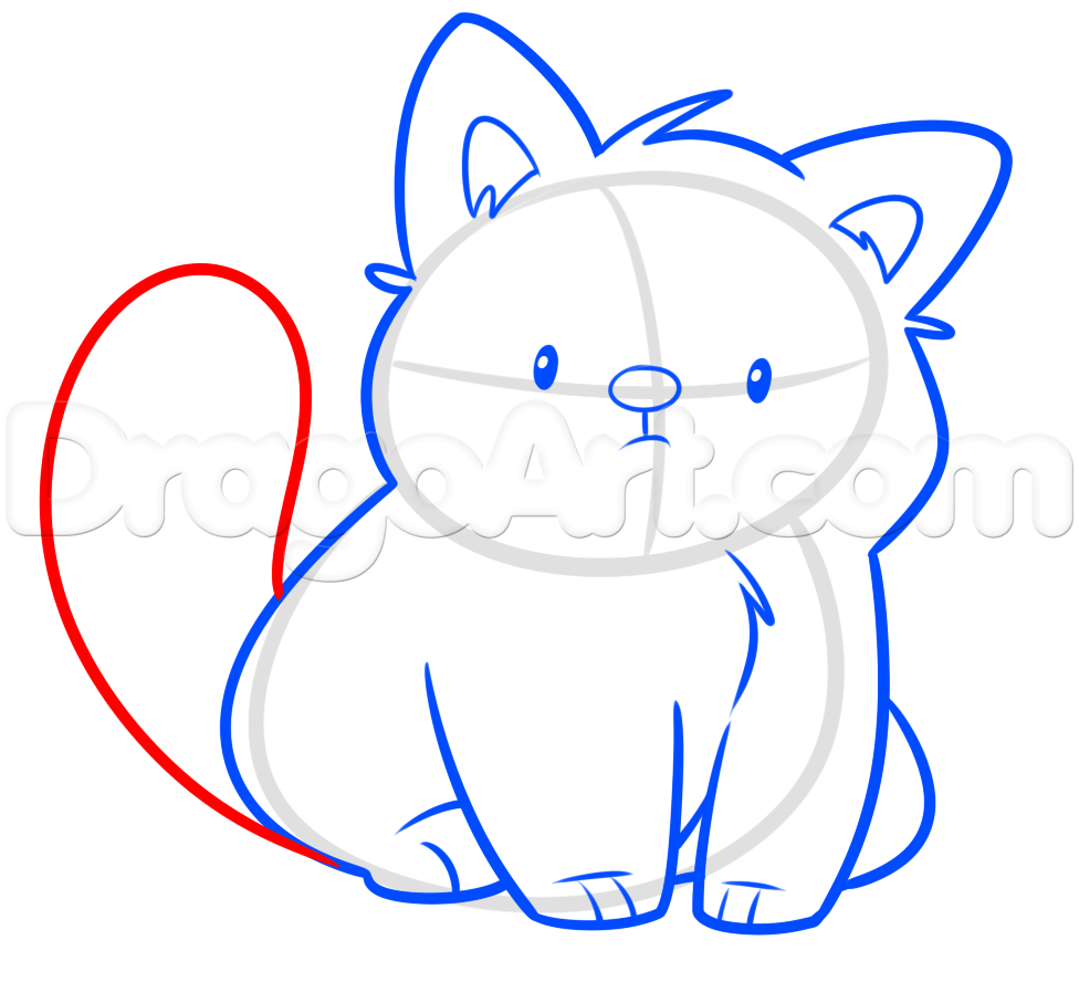 976x888 How To Draw A Red Panda, Step