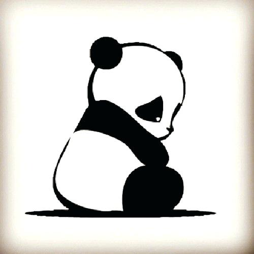 500x500 Easy Panda Drawings He Loved His Panda Easy Panda Drawings Step