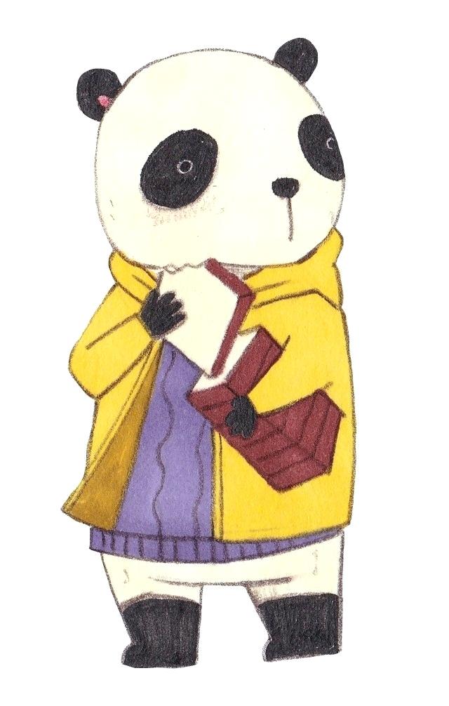 640x1006 Drawn Panda Drawn Panda Baby