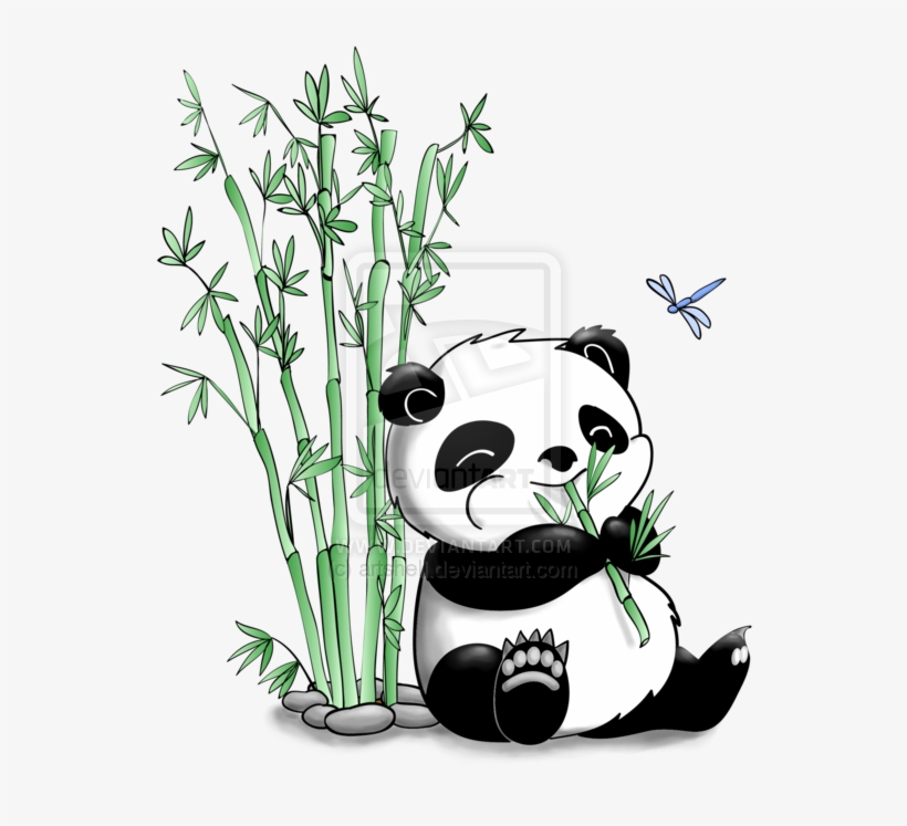 820x747 Panda Eating Bamboo