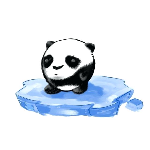 640x640 Pandas Drawings Draw Panda Red Panda Drawings Steps