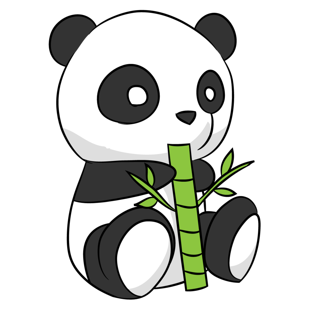 1024x1024 Collection Of Free Bamboo Drawing Panda Download On Ui Ex