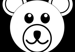 300x210 Easy Bear Face Drawing Collection Of Easy Panda Face Drawing