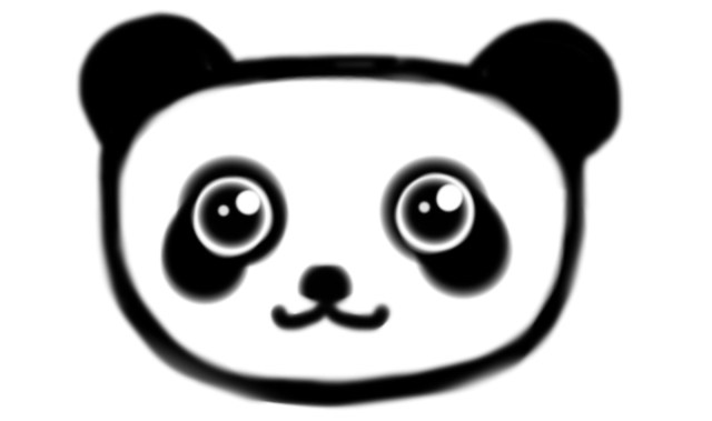640x379 Panda Face Drawing How To Draw A Bear Youtube Cute Love Images
