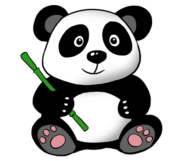 591x520 How To Draw A Panda Tutorial