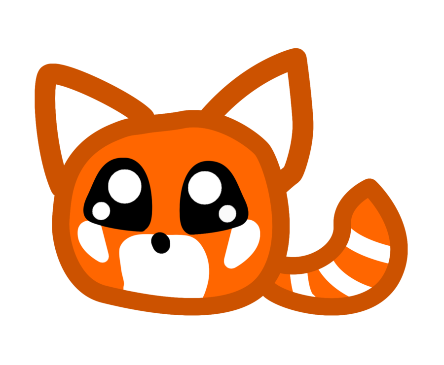 900x741 Red Panda Drawing Clip Art