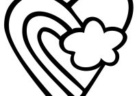 200x140 Panda Valentine Coloring