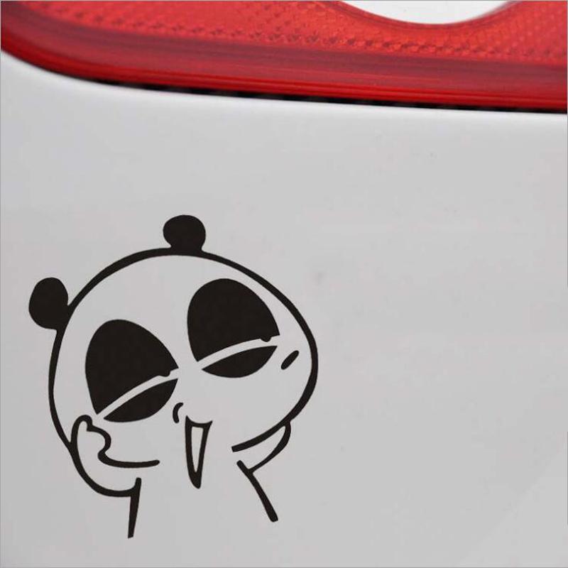 800x800 New Style Car Stickers Panda Skull Waterproof
