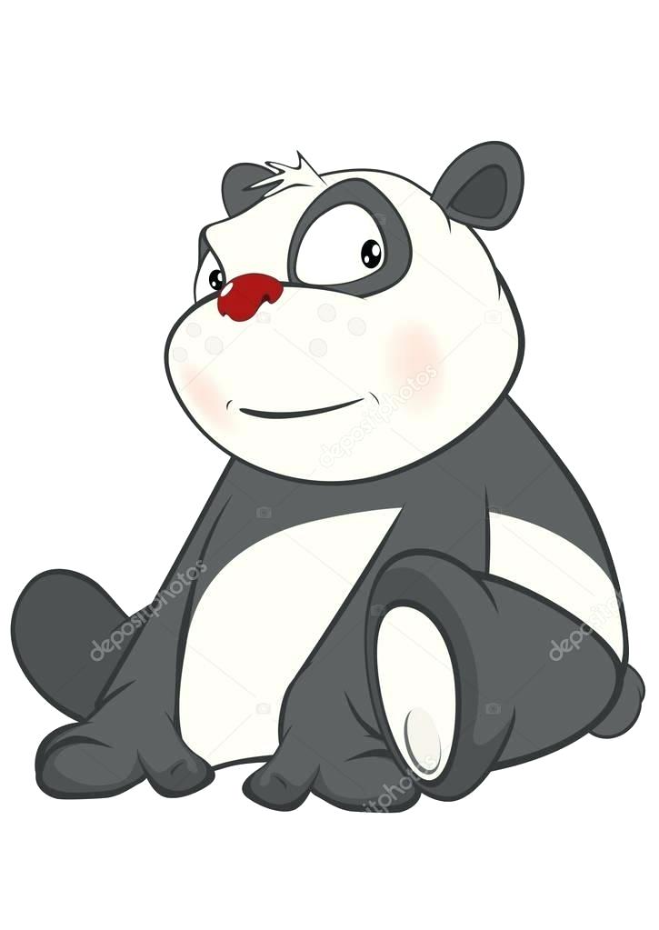 725x1023 Drawn Panda Cartoon Panda Drawing Step