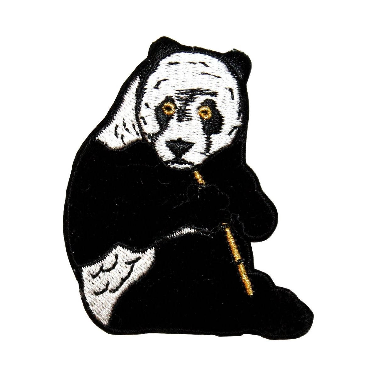1200x1200 Panda Eating Bamboo Patch Chinese Bear Zoo Embroidered Etsy