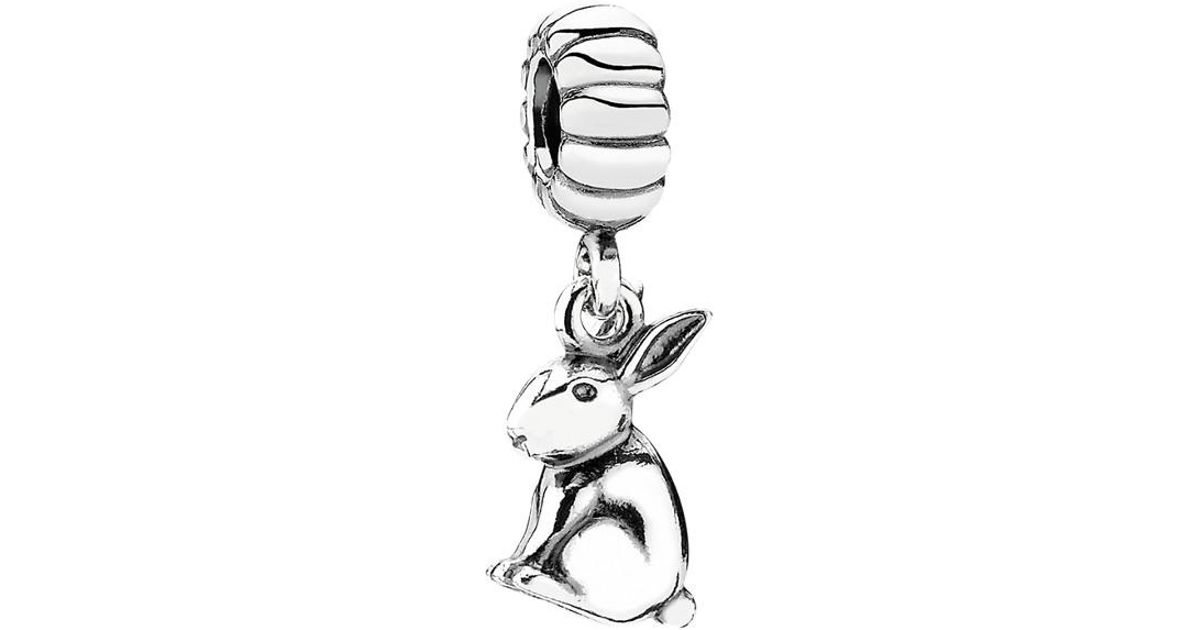 1200x630 Pandora Silver Bunny Charm In Metallic
