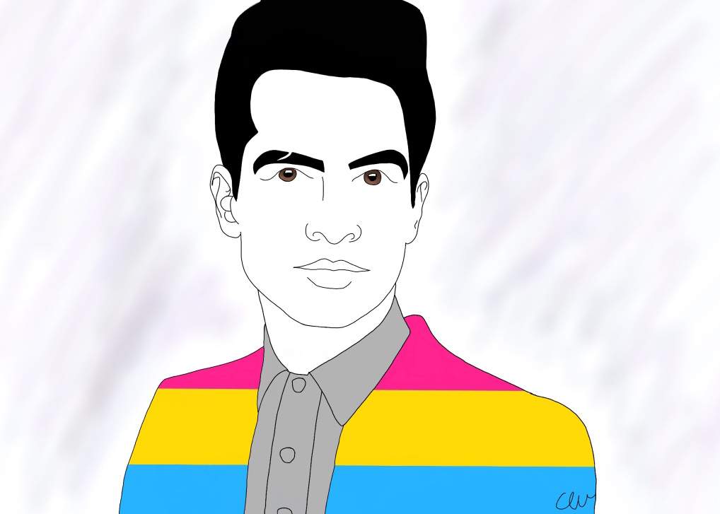 1018x727 brendon digital drawing panic! at the disco amino