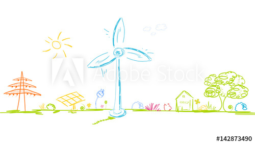 500x282 landschaft energie skizze zeichnung panorama