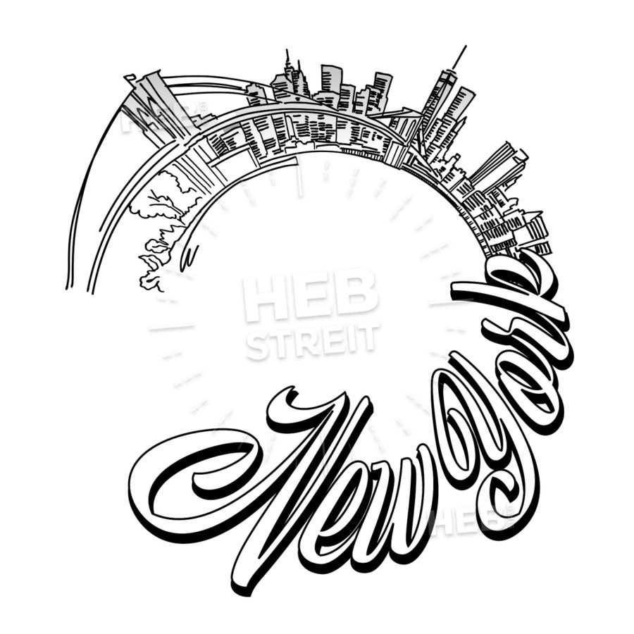 900x900 new york panorama cover design hebstreits sketches