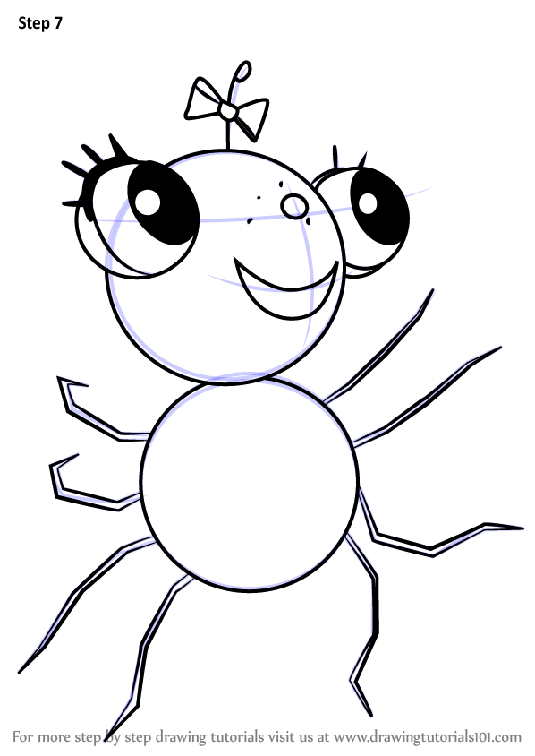598x844 Learn How To Draw Pansy From Miss Spider's Sunny Patch Friends