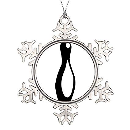 425x425 Pansy Xmas Trees Decorated Bowling Pin Outdoor