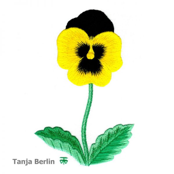 600x600 needle painting bingo yellow blotch pansy kit berlin embroidery
