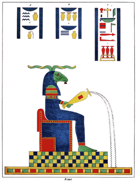 452x600 Egyptian Pantheon Art Fine Art America