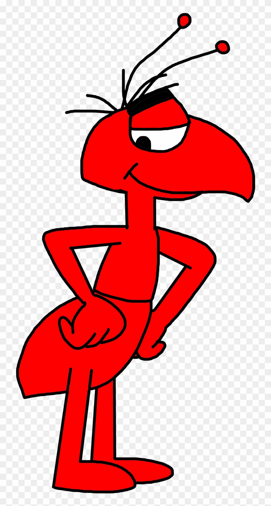 880x1645 Image Transparent Library Aardvark Drawing Pink Panther