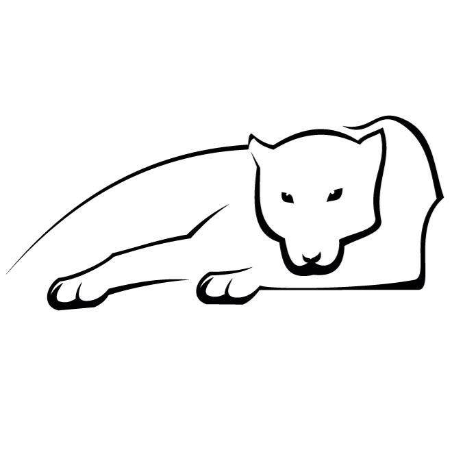 660x660 Panther Vector Drawing