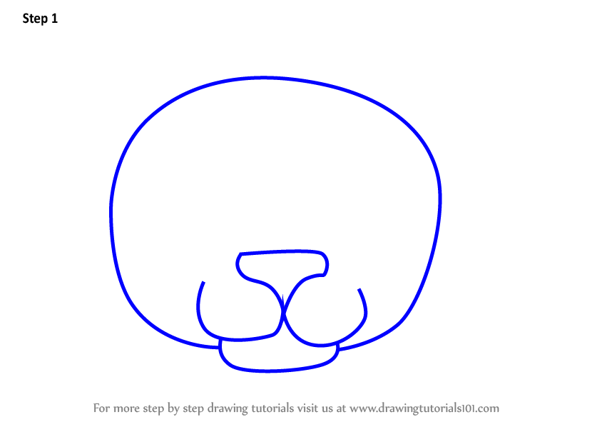 844x598 Learn How To Draw A Black Panther Face For Kids