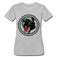190x190 Black Panther Logo Drawing Cartoon Face Women's Jersey T Shirt