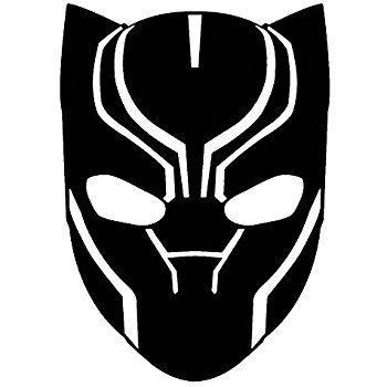 350x350 Black Panther Clipart Face