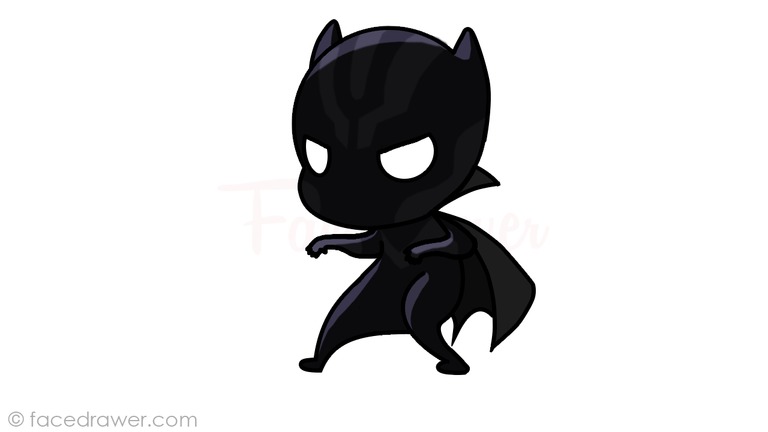768x432 Learn How To Draw Chibi Black Panther Step