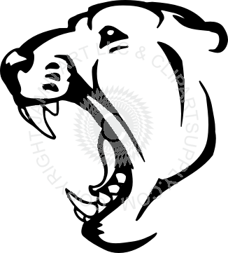 326x361 Drawing Panther Side Transparent Png Clipart Free Download