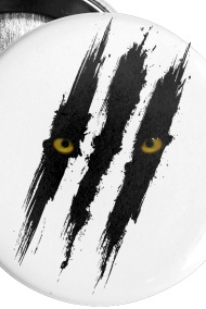 190x284 Black Panther Scratch Small Buttons Spreadshirt