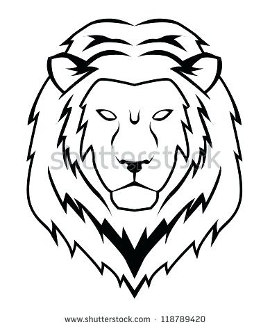 389x470 Lion Drawing Tiger White Black Horse Cartoon Hand Wildlife Baby