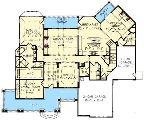 474x394 Plan Bedroom And Porch House Plan Homes Porch