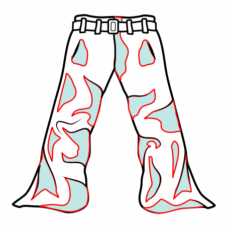450x450 Drawing Cartoon Pants