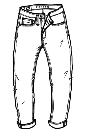 Pants Drawing | Free download on ClipArtMag